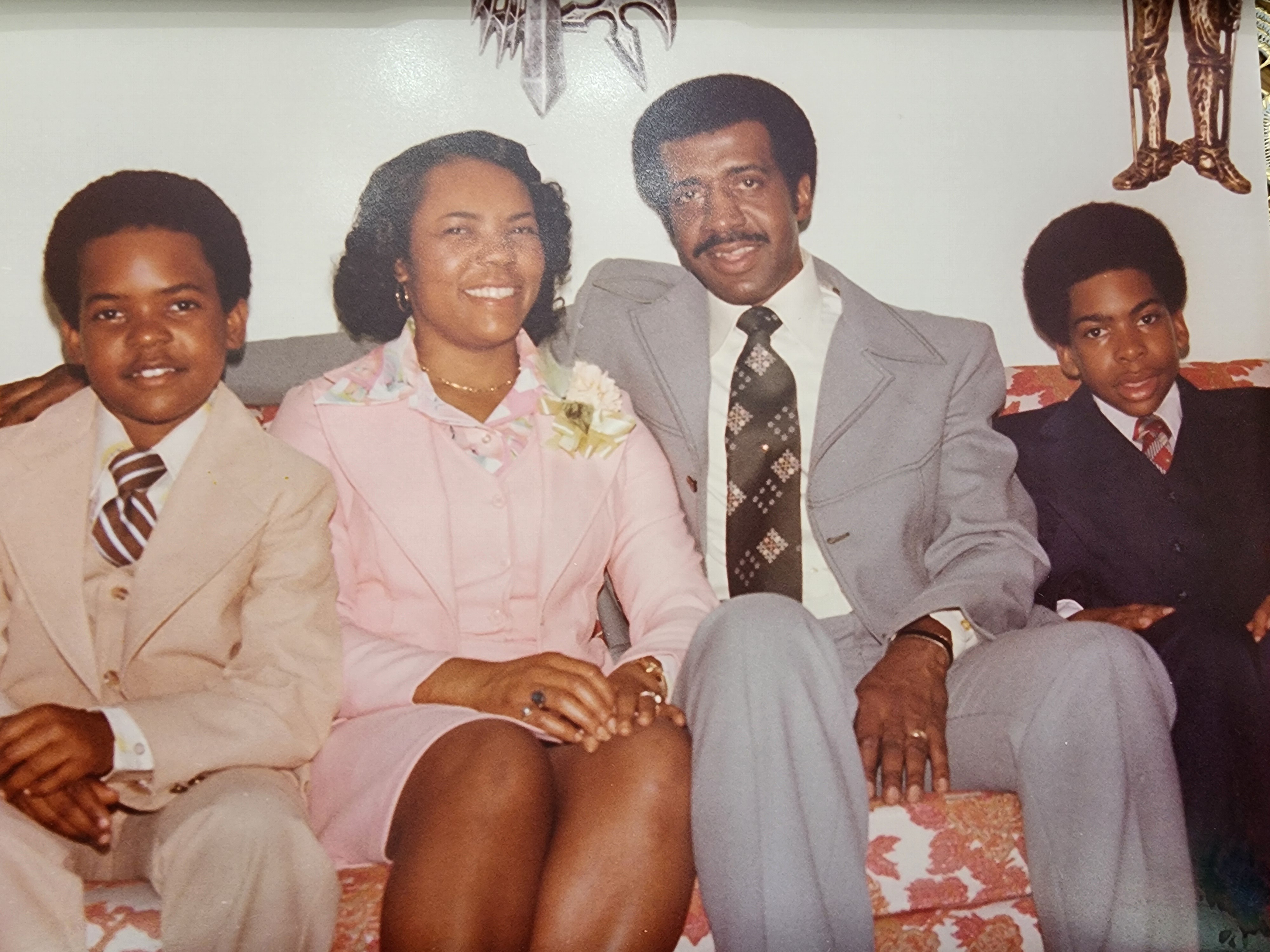 The Family:  Steve, Betty, Donald Wayne and Mark