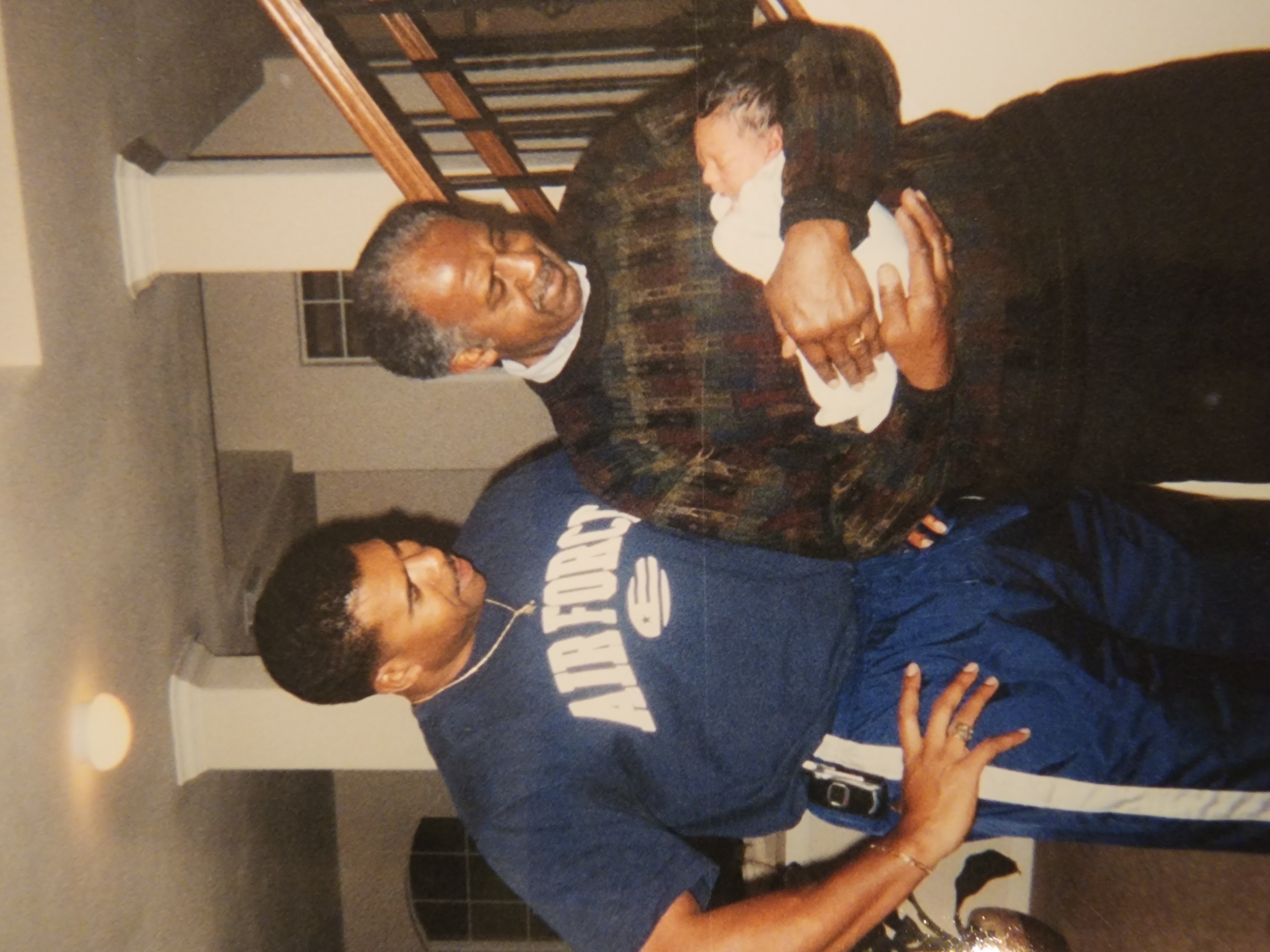 Mark (son), Donald Wayne and Cameron (grandson)